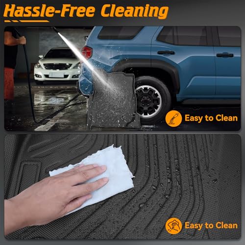 Floor Mats Fit for Toyota 4Runner 2025 2026 5 Seats