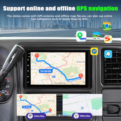 7" Car Stereo for GMC Sierra 1500