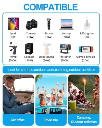 300W Portable Charger Car Power Inverters for Vehicle