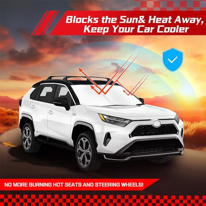 Windshield Sun Shade for Toyota RAV4 2019