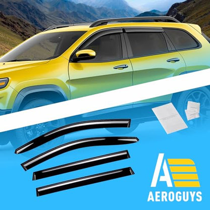 Extra Durable Window Deflectors Tape (4 Count)