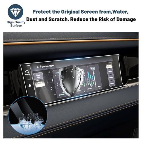 2026 Ram 1500 Screen Protector for Dodge Ram 10.25" Front Passenger Touchscreen 2PCS Anti (2 Count)