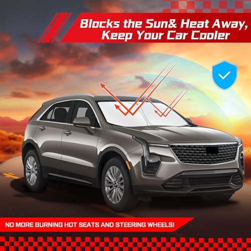 Windshield Sun Shade for Cadillac XT4 2019