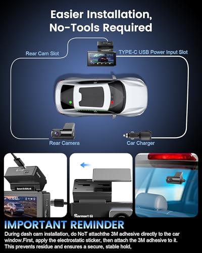 Dash Cam Front and Rear
