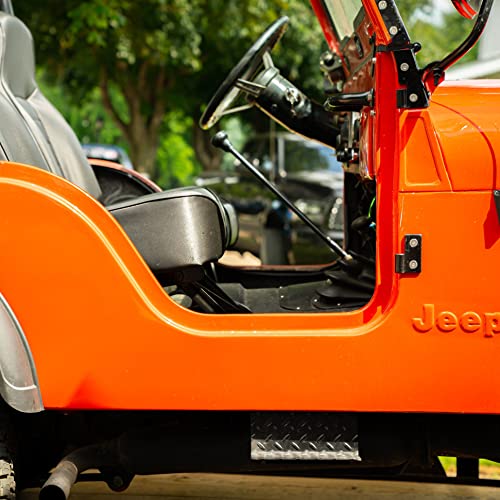 CJ5 Side Steps Compatible with Jeep © CJ Vehicles (2 Count)