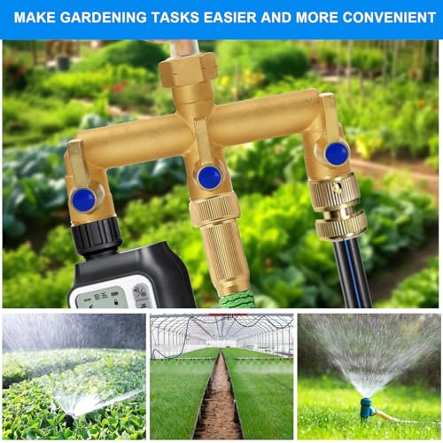 Brass Garden Hose Splitter