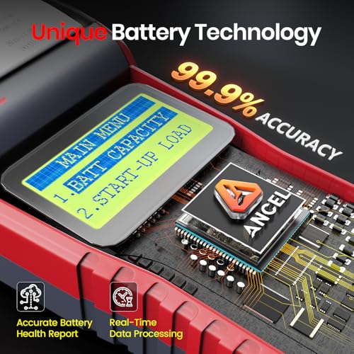 BST500 Car Battery Tester with Printer