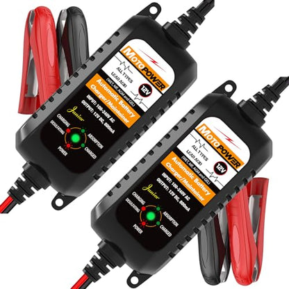 MP00205A 12V 800mA Automatic Battery Charger Maintainer
