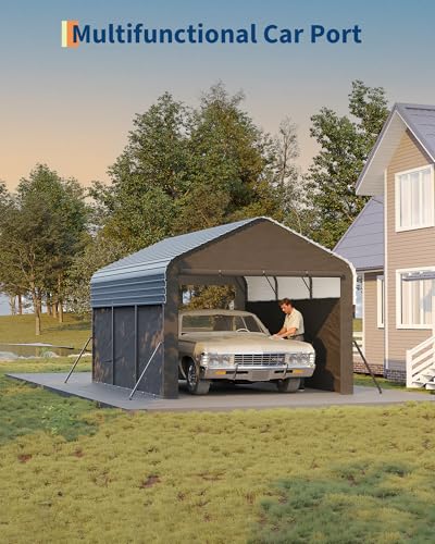 10'X15'X9' Metal Carport
