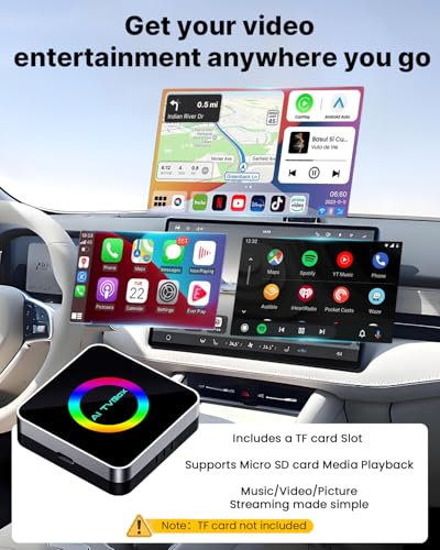 Wireless CarPlay & Android Auto Adapter 2025