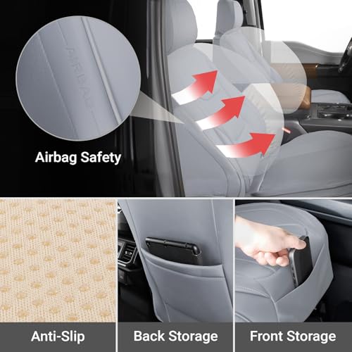 Premium Custom Fit Truck Car Seat Covers Front Seats Waterproof
