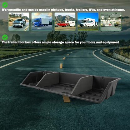 48" PP Plastic Truck Bed Tool Box