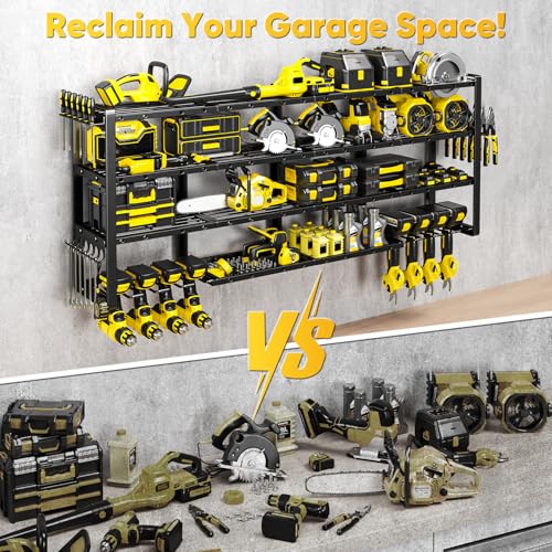 Extra Large 64" W Power Tool Organizer Wall Mount