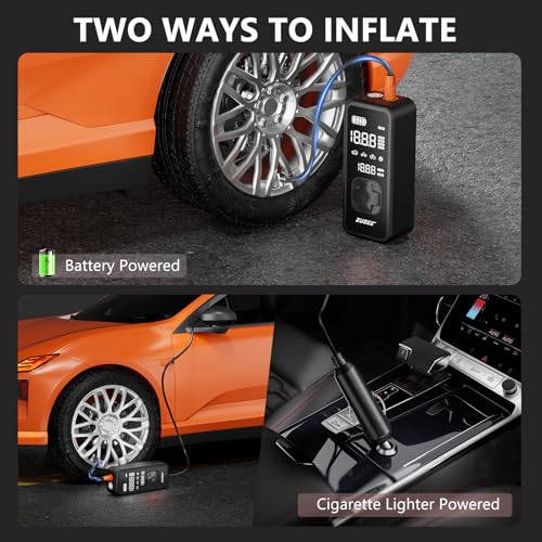 Tire Inflator Portable Air Compressor