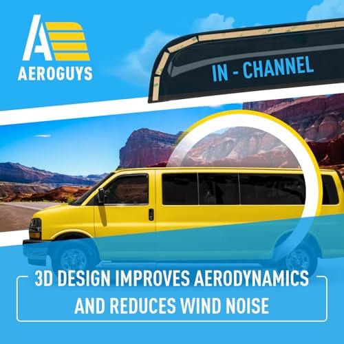 Extra Durable Window Deflectors in (2 Count)