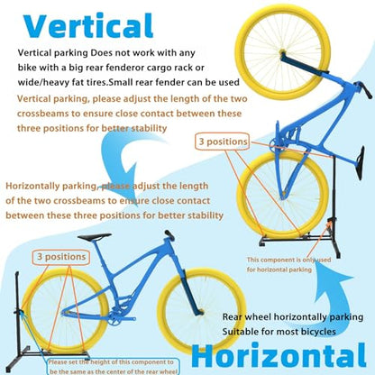 Bike Stand Vertical Bike Rack Garage