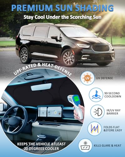 Windshield Sun Shade for Honda Odyssey 2018