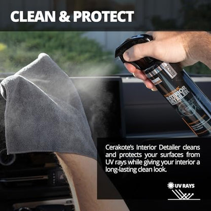 Rapid Ceramic Interior Detailer and Protectant Spray (28 Fl Oz)