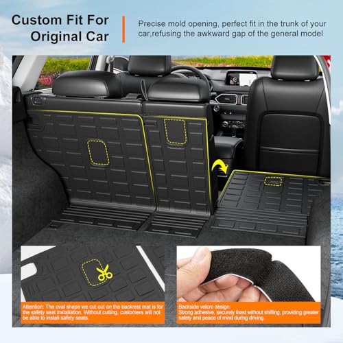 Backrest Mats Compatible with 2017