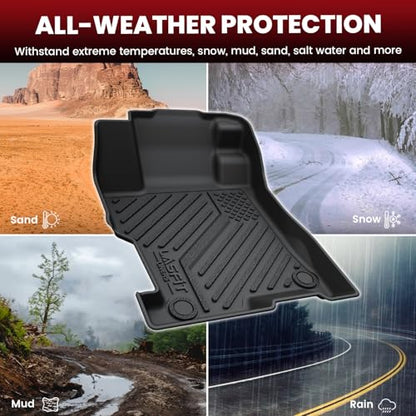 Floor Mats for Honda Accord 2012 2011 2010 2009 2008 (4 Count)