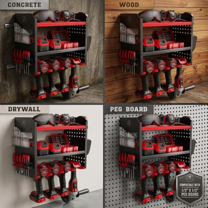 Power Tool Organizer Wall Mount