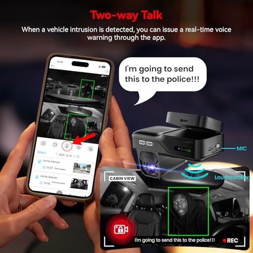 4G LTE Dash Cam with Live View