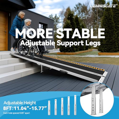 8FT Portable Wheelchair Ramp