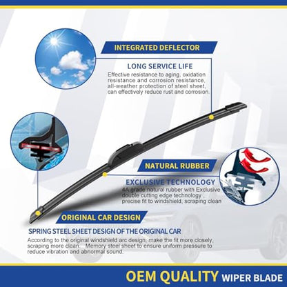 Windshield Wiper Blades Replacement for 2013 (3 Count)