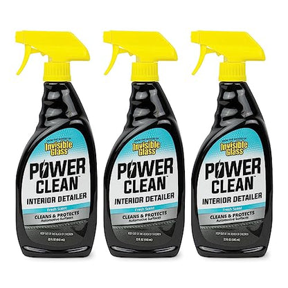 92024 3PK Power Clean Interior Detailer Cleaner & Protectant (66 Fl Oz)