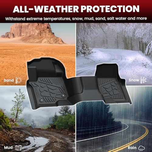 Floor Mats for Ford F250 (2 Count)