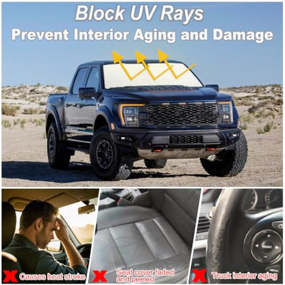 Windshield Sun Shade for Ford F150 2021