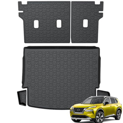 Trunk Cargo Mat for Nissan Rogue 2021 (4 Count)