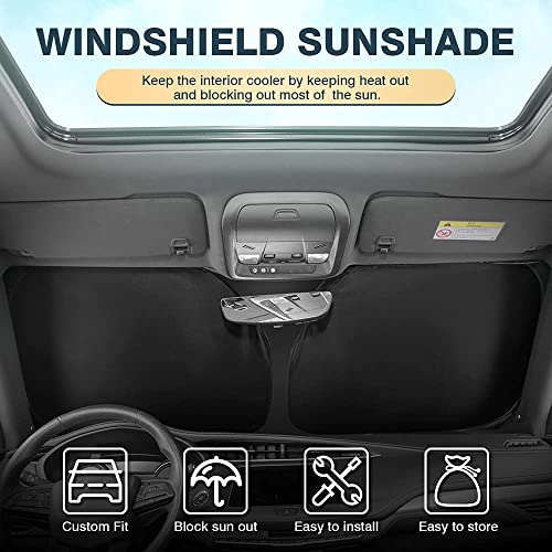 Windshield Sun Shade Fits for Dodge Caravan Mini Van 2008