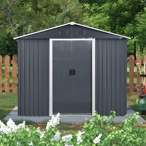 4x8 FT Outdoor Storage Shed