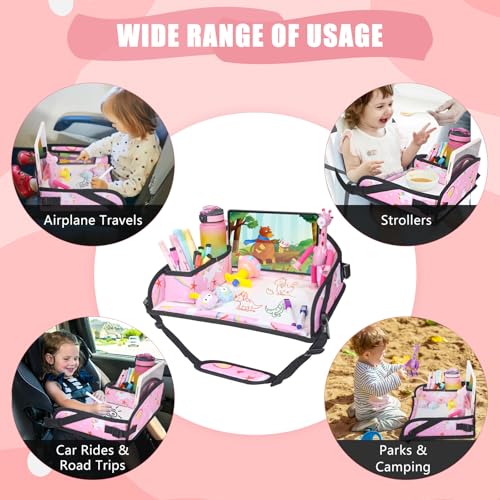 Kids Travel Tray for Car Airplane