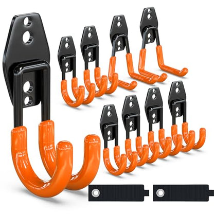 Garden Hose Holder Wall Mount 2 Pack 2.8 Inch (8 Count)