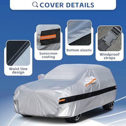 10 Layers SUV Car Cover Custom Fit for Mazda CX