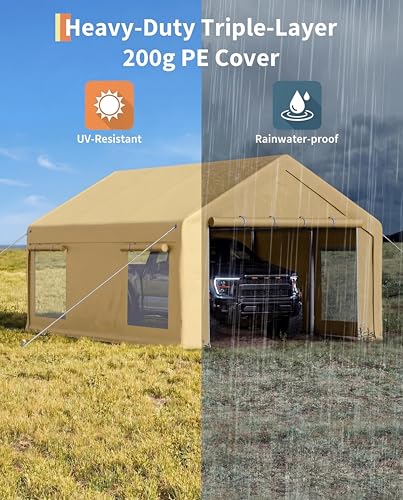 Carport 10x20 ft Portable Garage