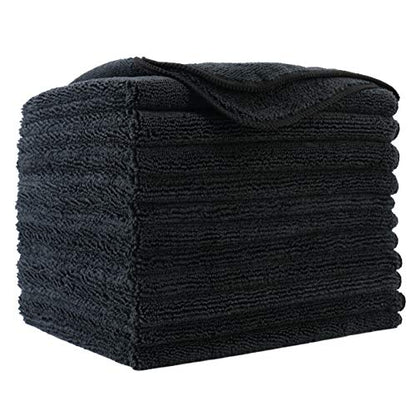300 GSM Multipurpose Microfiber Cleaning Towel (12 Count)