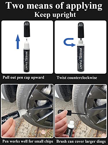 Matte Black Rim Touch Up Paint