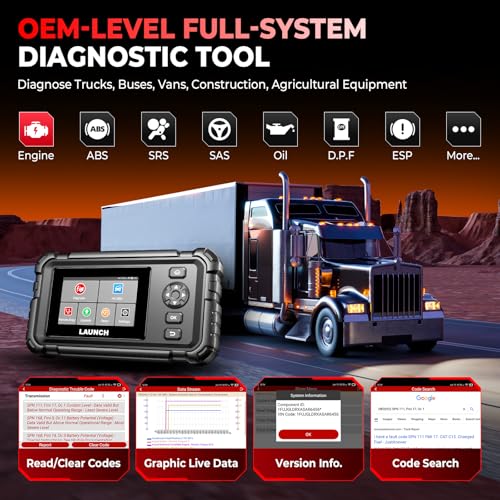 CRP129HD Heavy Duty Truck Scanner