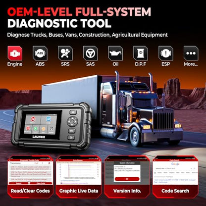 CRP129HD Heavy Duty Truck Scanner