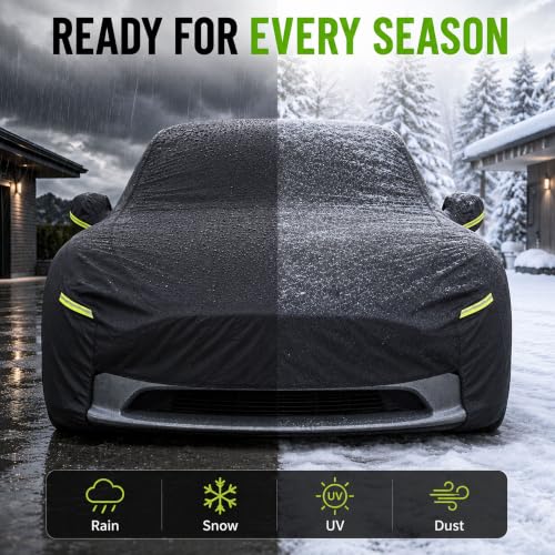 Car Cover for Tesla Model Y Waterproof Outdoor Cover