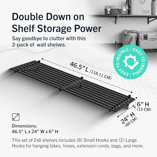 Garage Wall Shelf (2 Count)