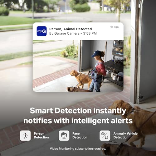 myQ Smart Garage Security Camera
