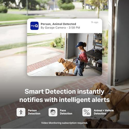 myQ Smart Garage Security Camera