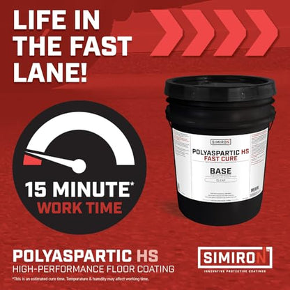 Polyaspartic High Solids Topcoat Coating System