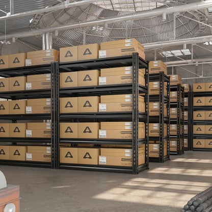 72.1" H Garage Shelving 2000LBS Storage Shelves Heavy Duty Metal Shelving 5 Tier Garage Storage Shelves for Commercial Warehouse Pantry Kitchen 72.1" H x 40.1" W x 18.1" D (5 Count)