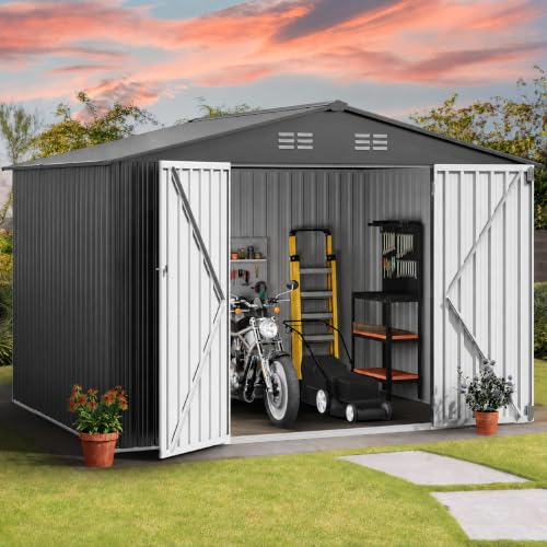 10x8ft Outdoor Storage Shed