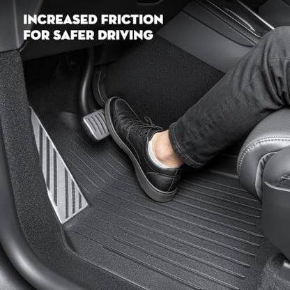 7PCS Floor Mats Trunk Mat &Seat Back Protector for Tesla Model YL 2026